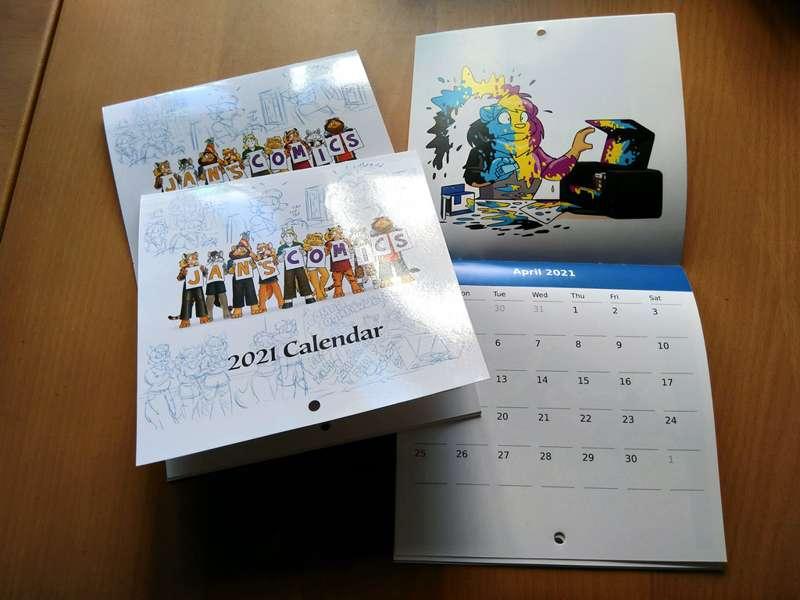 Calendars shipped!