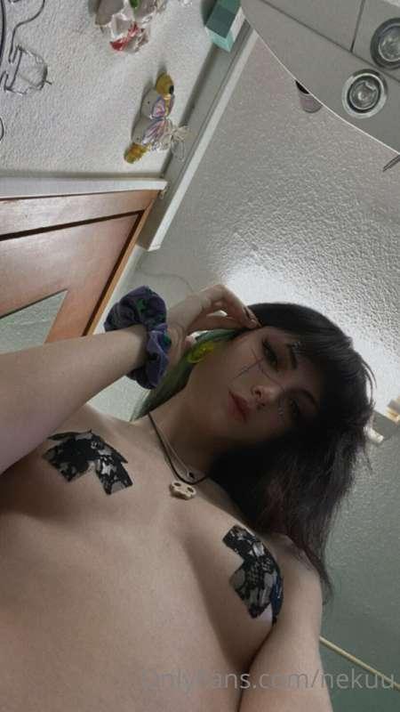 Asi se me ve cuando estoy arriba🥵💦💦