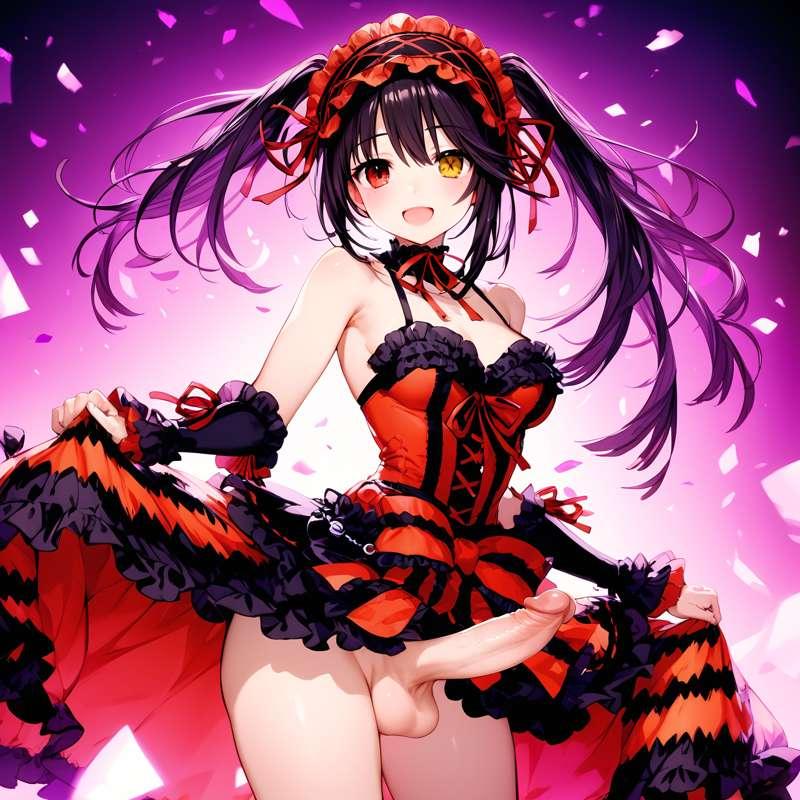 July 5, 2024 Kurumi Tokisaki Futanari requested (10pics)