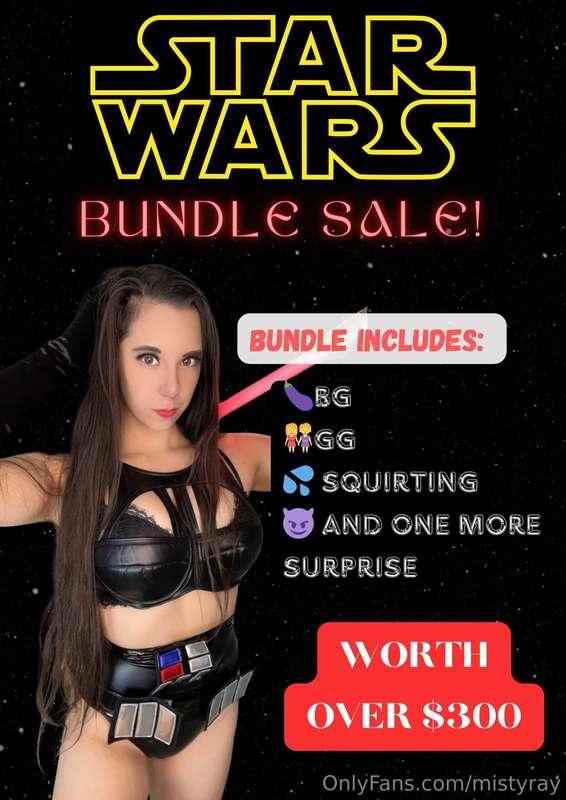 ***Tip this post 19.07 for my STAR WARS BUNDLE SALE***

Bund..