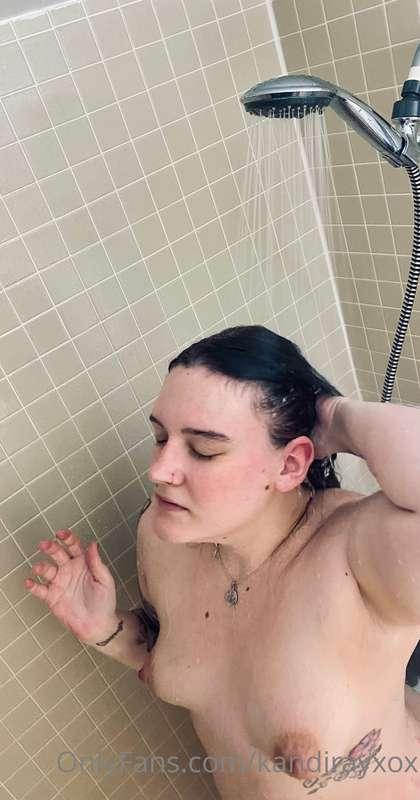 Snuck in while she was in the shower. She might kill me for ..