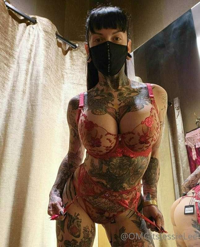I'll take off my mask AND my panties. I really enjoy shootin..