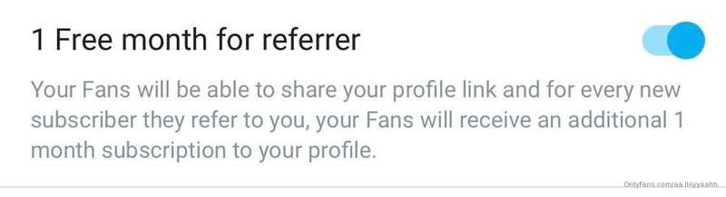 share my profile link and for every new subscriber you refer..