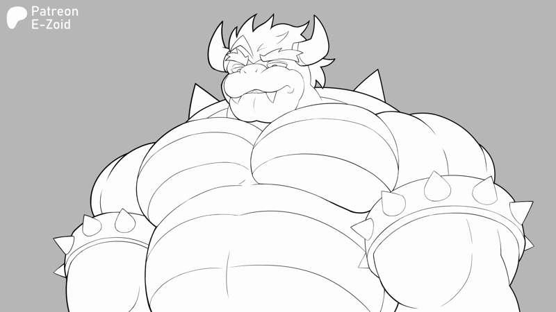 An Unfair Matchup - Grin (Lineart)