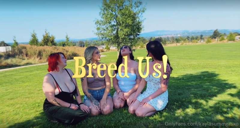 🔓😈 NEW: 4 GIRLS BREED ONE GUY! 💦💦guess what me and my girls ..