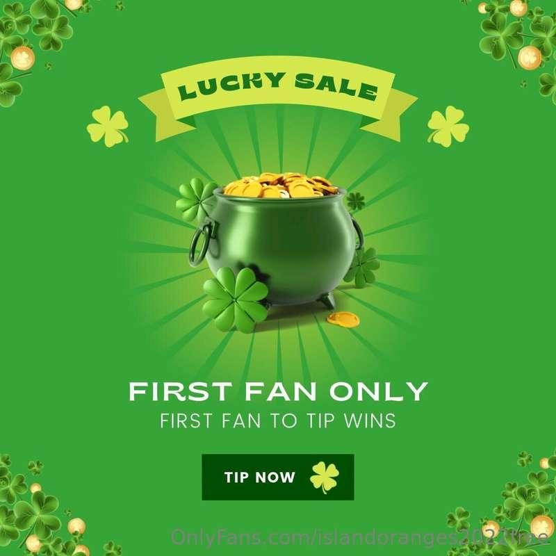 FIRST LUCKY FAN !! TIP $10 FOR $350 WORTH OF CONTENT SENT IM..