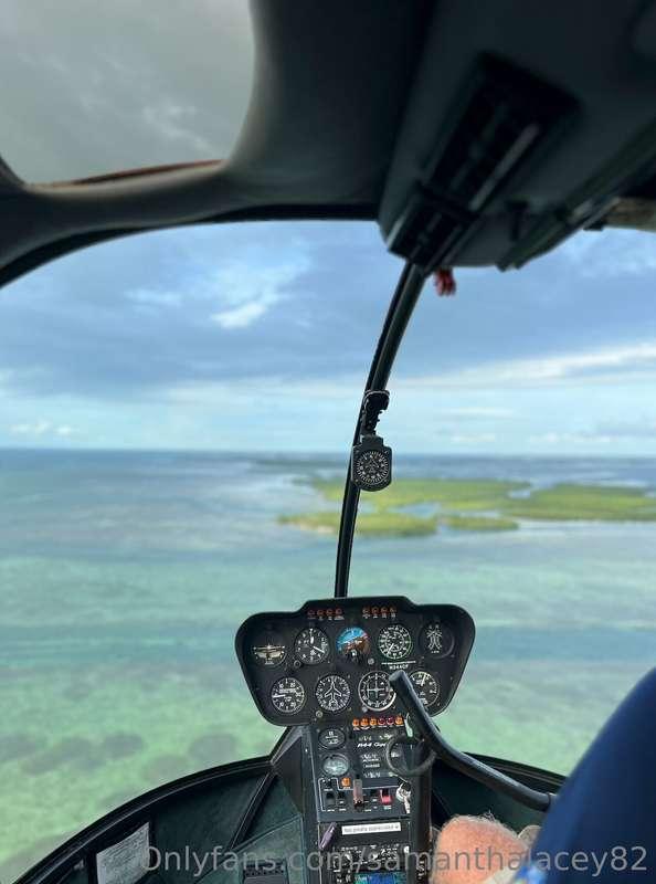 My first helicopter ride was absolutely a time to remember. ..
