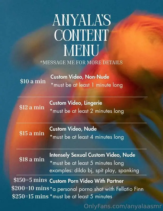 🔸🔷Updated Menu!🔷🔸Message me if you're interested in a custom..