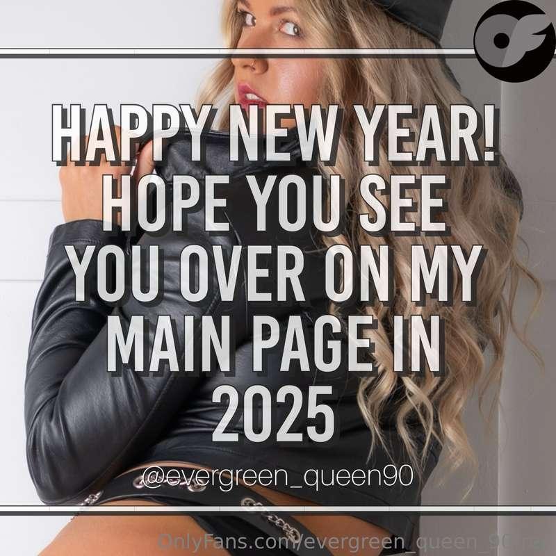 Hey, Happy New Year! 🥳 I hope to see you over on my MAIN pag..
