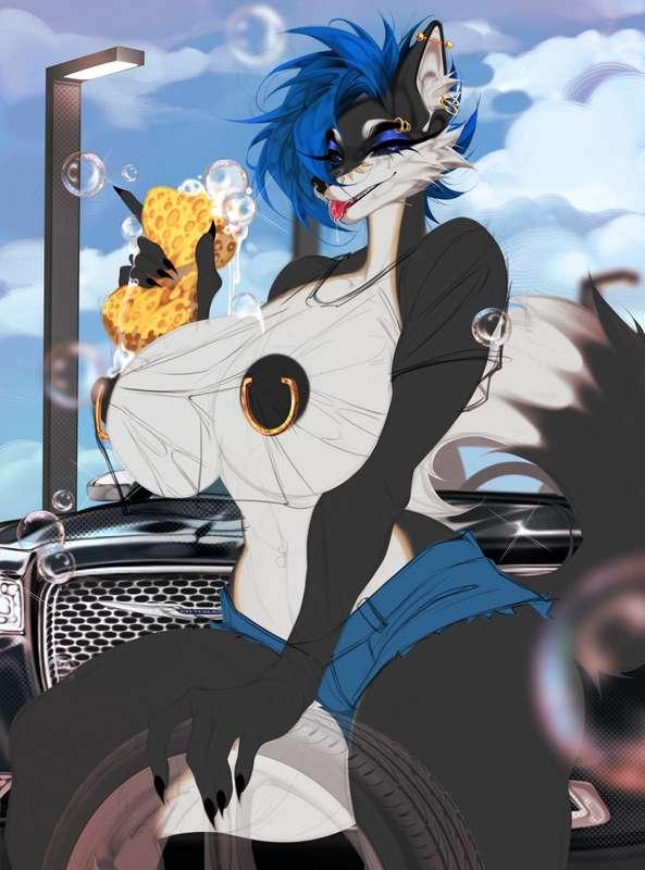 A WIP and Finished product~
I got face tracking headset yesterday and I am currently working on the kinks of it and then I'll get back to production. A few more custom order in my line up and then I'm thinking of remaking a lot of my old content with new models~
Also Once the face tracking is on my Yeen I will be having a friend working on the model, adding new assets, and what not to make it even sexier~
#FYP #art #wip #tattoos #corruption #preg #pregnant #comic #sequence #piercings #bimbo #wet