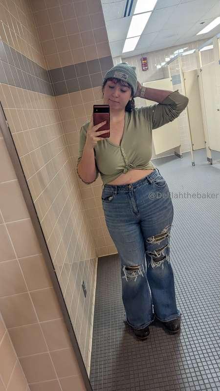 This out fit is cute but I know you're here to see my tits