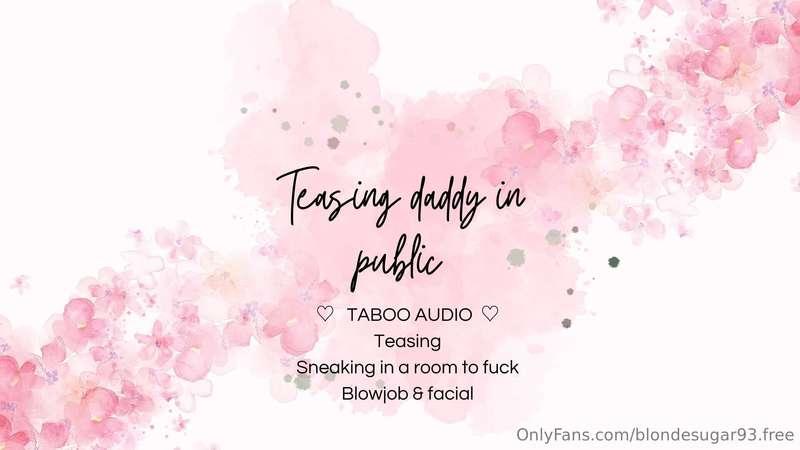 ***TEASING DADDY IN PUBLIC*** I can see my step-dad staring ..
