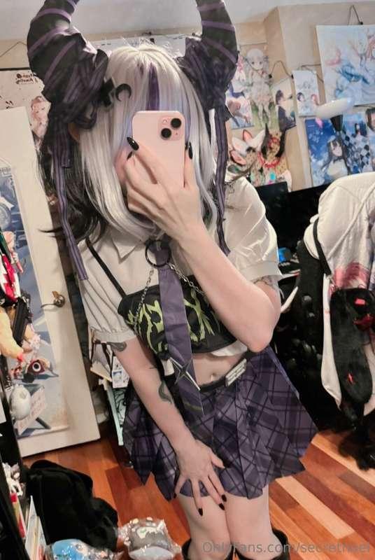 YES MY DARK...  Do you like the new cosplay? My wallet kinda..