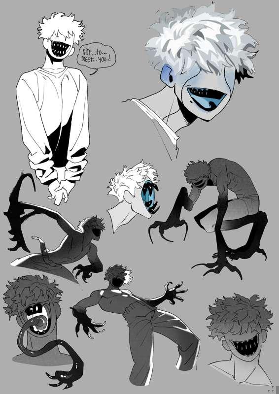 divinity and mutants doodles
