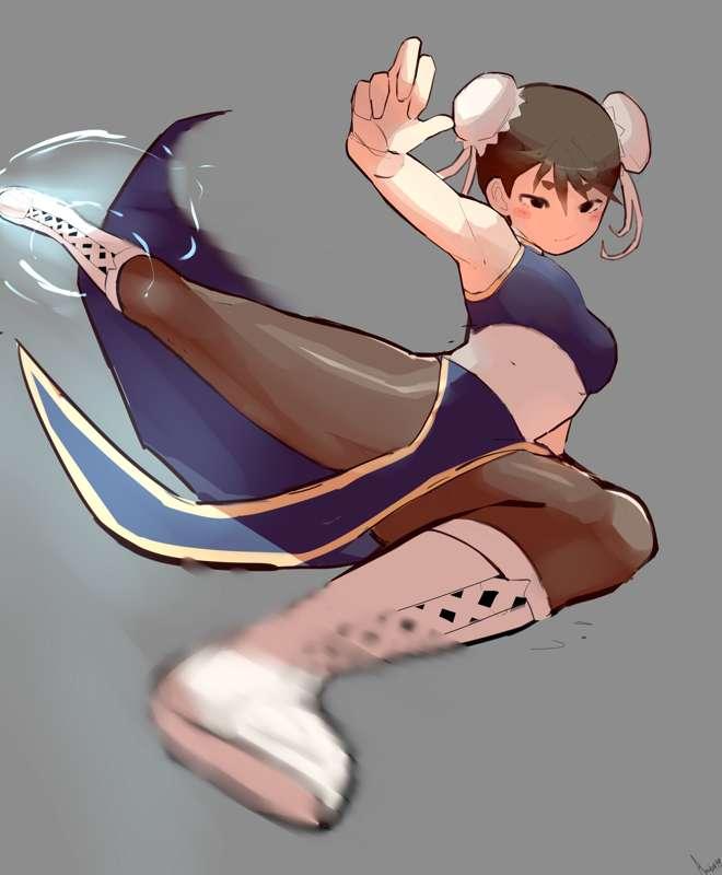 Chun Li Angry Kick