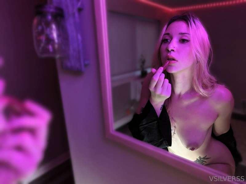 Pov: getting ready for our date night knowing damn well I'm ..