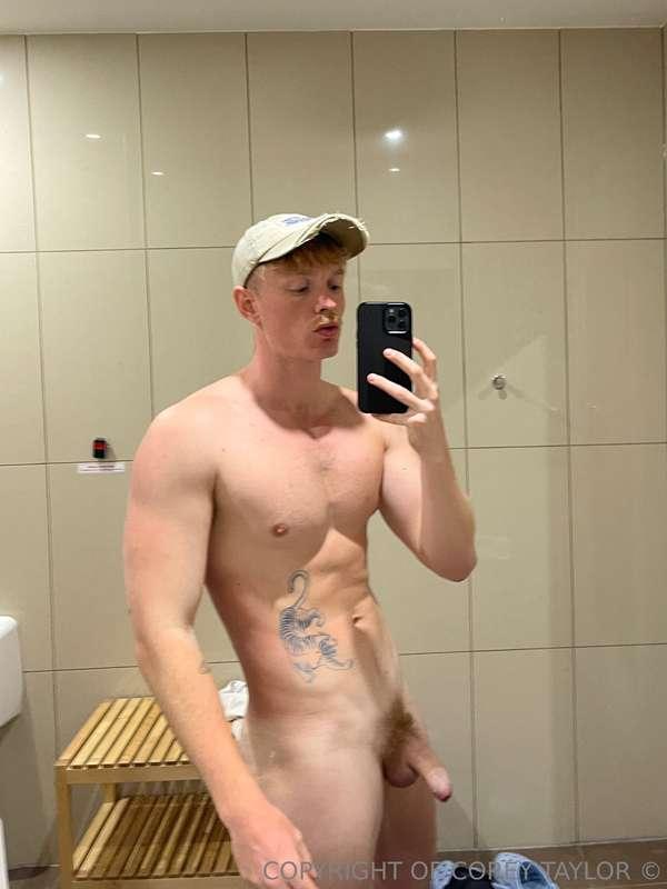 Wanna suck my cock in the locker room? 😈