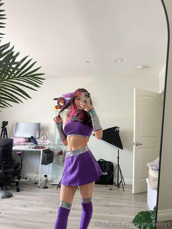 this starfire outfit brings out the slutty part of me 😈 i th..
