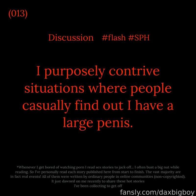 Big boy discussion. ! in (locked text)
Now your turn. You tell me your 'small penis' stories in my DMs




#SPH #flash #fyp #public #exhibitionist #stranger #straight #hugecock #strangers #publictoilet #master 