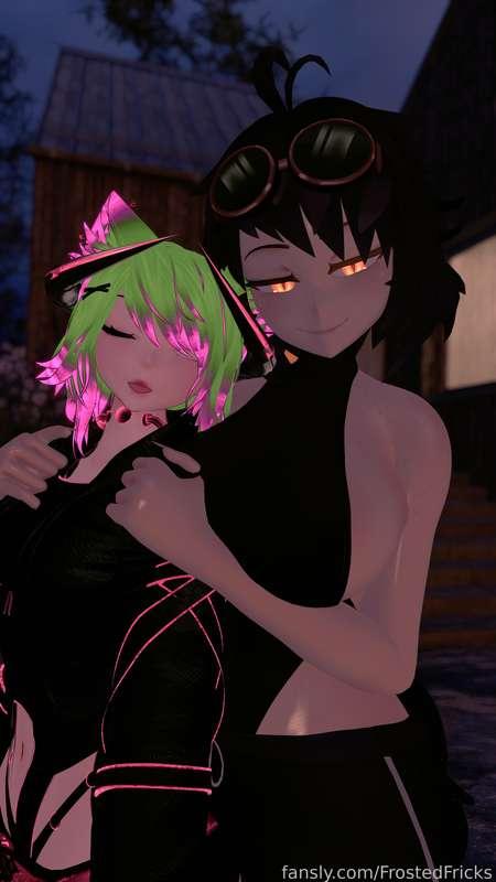 Had fun with this little cutie the other day! They really wanted to see if I would fit! Spoiler, it was a bit tight! 

#futa #futanari #bigtits #harpy #riding #hentai #3D #monstergirl #lewdtuber #vtuber