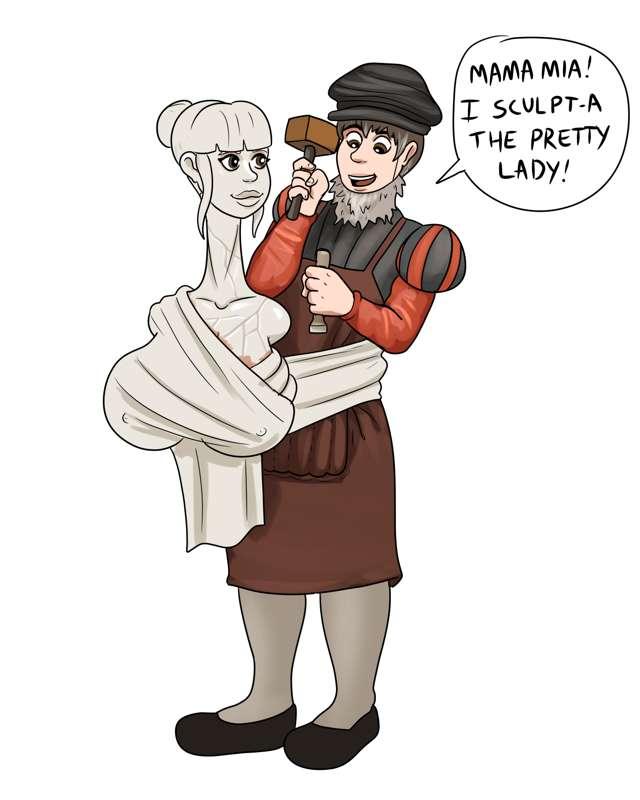 Sketch Req: Couple's Costume