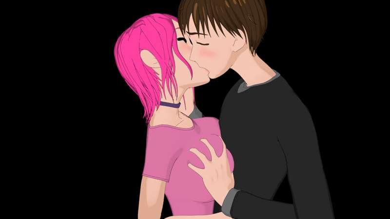 Makin' out and...a little more