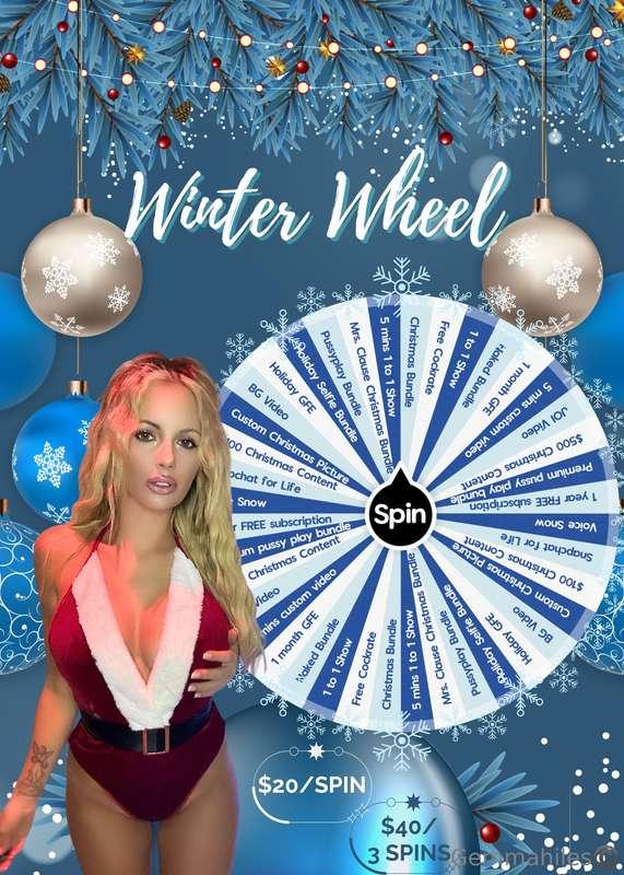 🎅 Feeling naughty or nice? 🎅 Spin the Winter Wheel and let t..