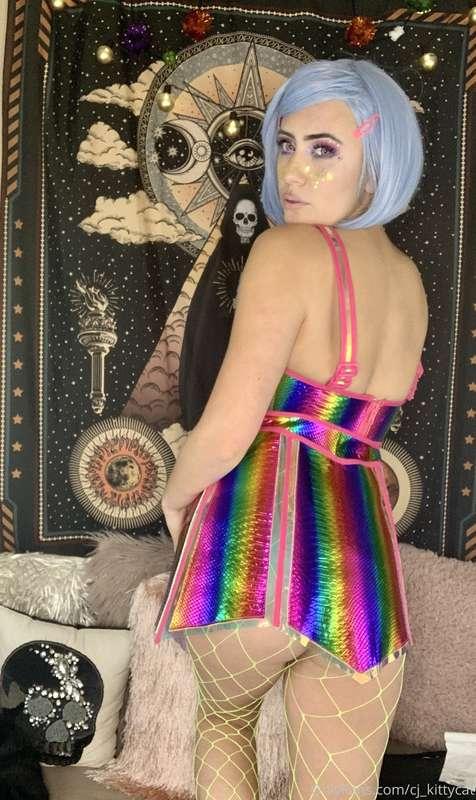 Taste the rainbow with me 🌈💕🍀💦