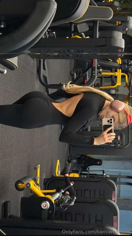 I don't skip training days😸