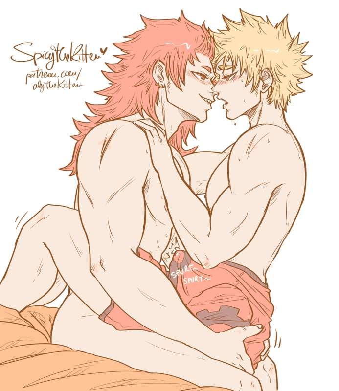 KiriBaku Month nsfw_Day25 Frottage