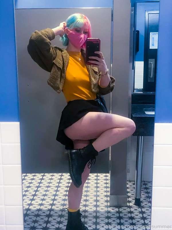Do you like to see a perky little lady in a sweater?