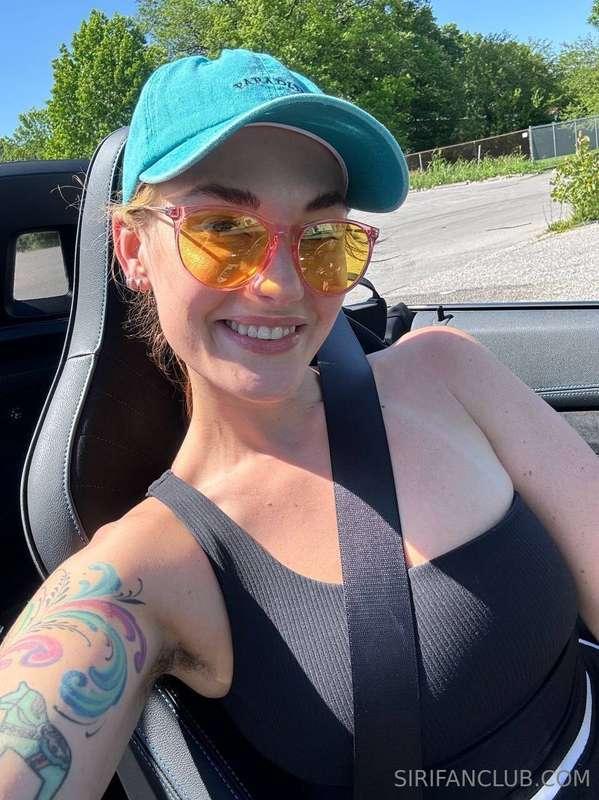 on my way to *fuck your Daddy* and make him fill up my tank ..