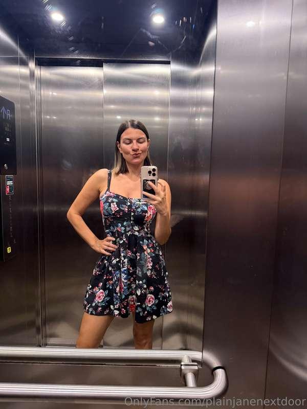 Wanna have a quickie in the elevator? 😉