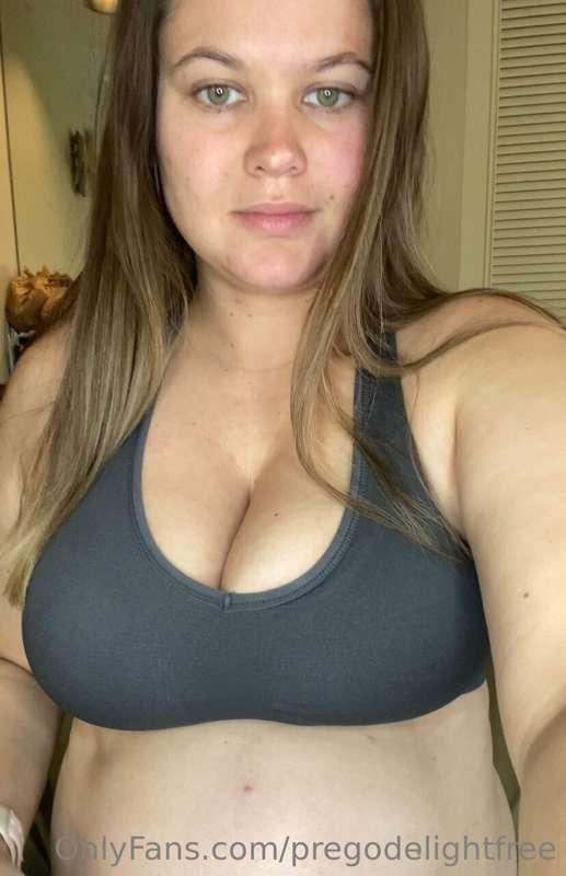 I pull out my tits and lick on my nipples while I play with ..