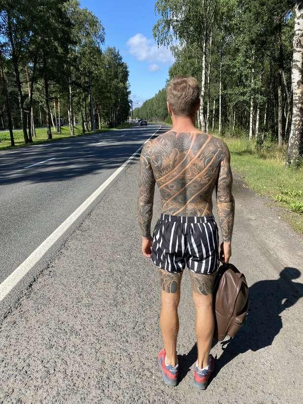 First time I walked 50 km by foot
