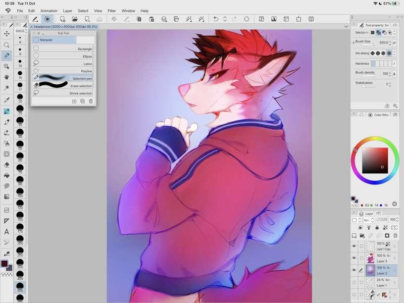 Trying something new in my art!