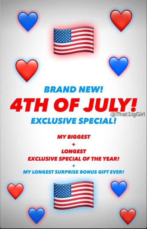 ❗️✨🇺🇸 4TH OF JULY! 🇺🇸✨❗️  ❤️🤍💙 CELEBRATING THE 4TH OF JULY +..