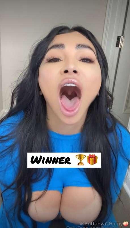 WINNER WINNER !!!🥇 only $5 just for you !! 🎁 @seebrittanya