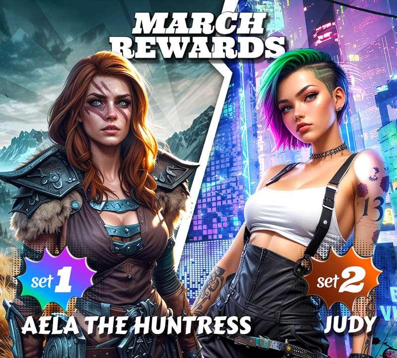 REWARDS & ANNOUNCEMENTS & FAQ: MARCH