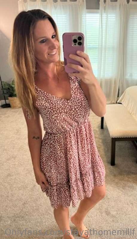 When it’s hot out, sun dresses are best!