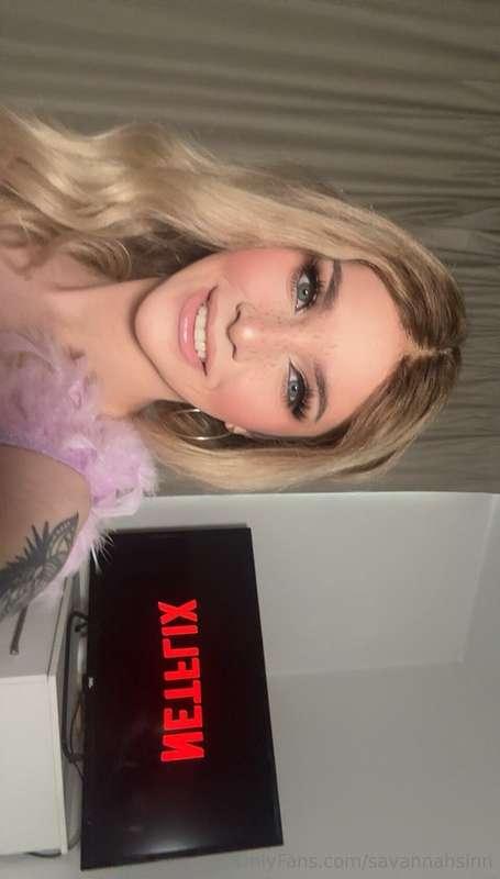 Can we Netflix and chill baby? ☺️