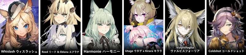 Poll reference images for "March 2025 onwards Poll (Arknights)"