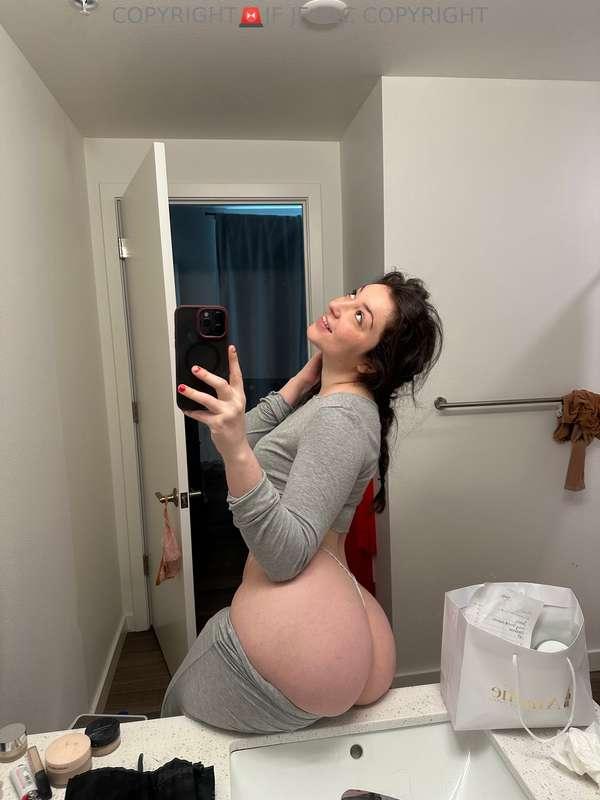 Can I sit on you instead?🥰 I just took these panties off and..