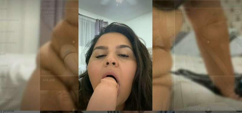 I want you to cum for me... let me show you how I'll suck yo..