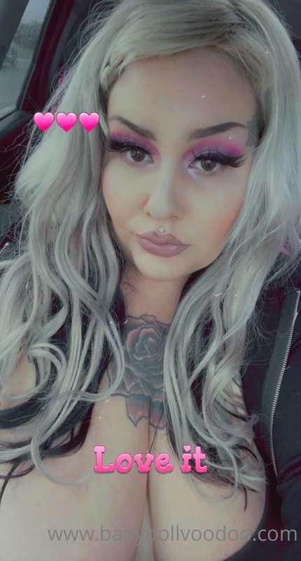 Slide over to @babydollhex for more and all uncensored