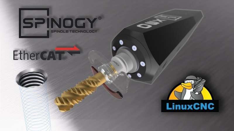 CNC Rigid tapping with EtherCAT and LinuxCNC