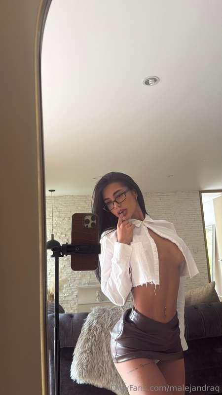 Imagine walking in on me... what would you do?