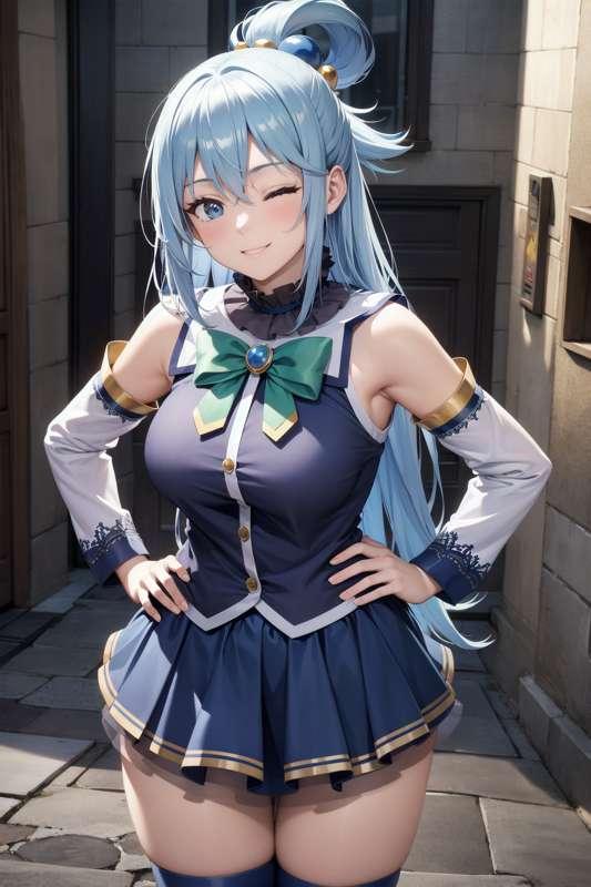 Aqua / nsfw