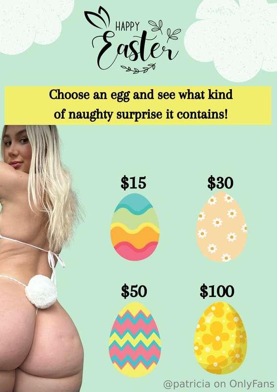 FEELING LUCKY THIS EASTER? 🥰️(Please tip the amount of the e..