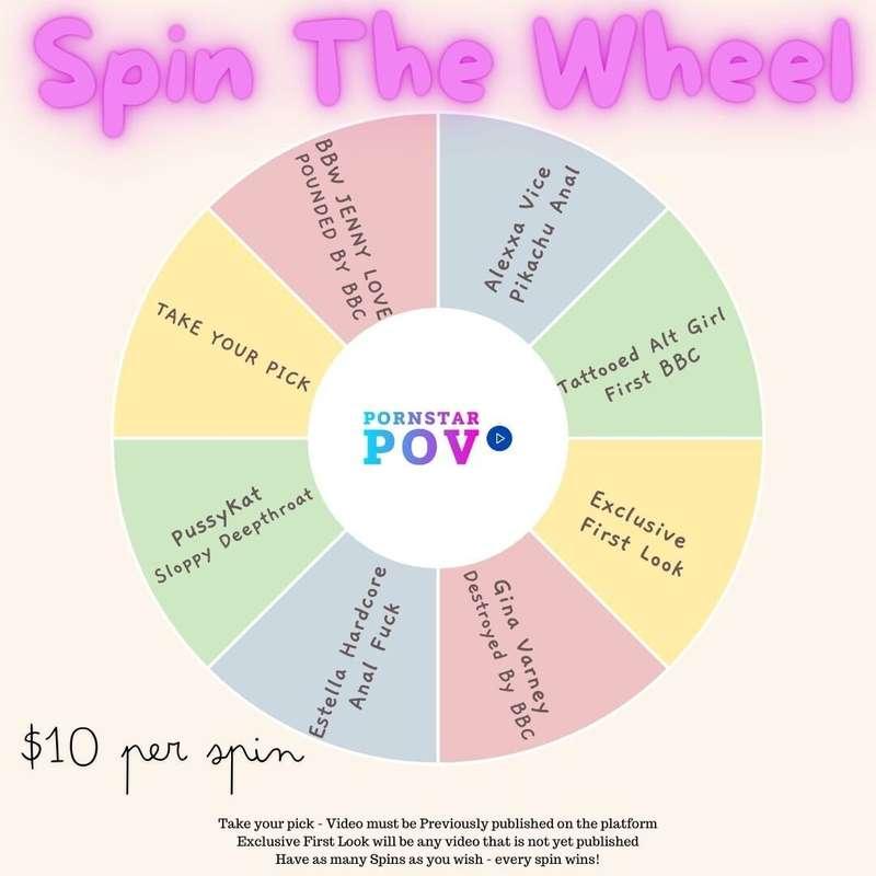 ***SPIN THE WHEEL***  Try Your Luck - Which sexy Video will ..